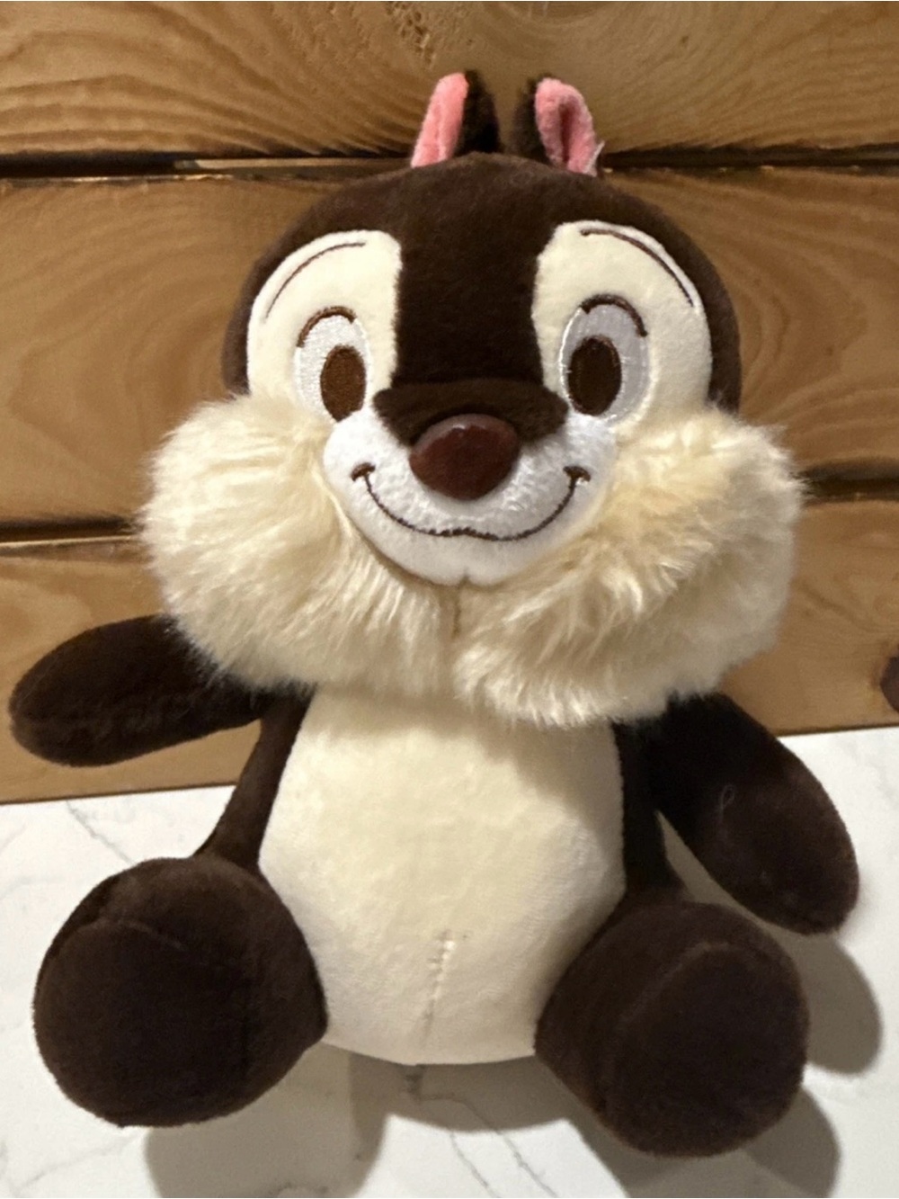 Chip from Chip and Dale Disney Store 9” Stuffed Chipmunk Plush Doll